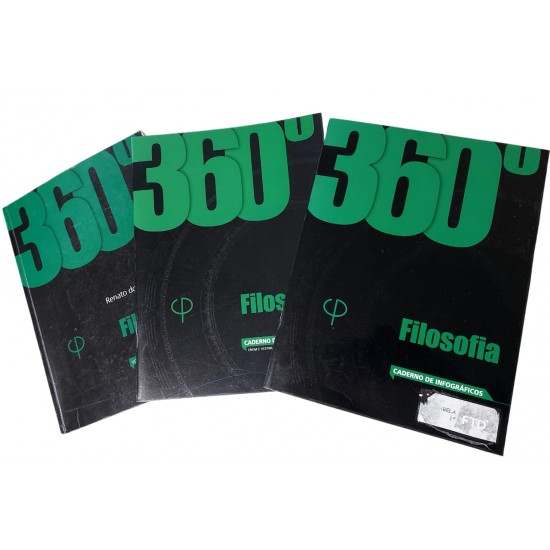 360o Filosofia História e Dilemas, Volume Único + Caderno de Infográficos + Caderno de Atividades, Renato dos Santos Belo