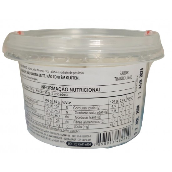 Bala de Côco Tradicional Vovó Áurea