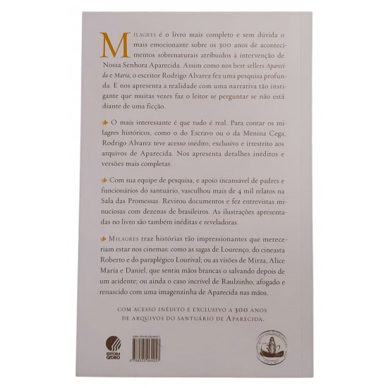 Box Biografia de Maria, Aparecida, Milagres, Rodrigo Alvarez