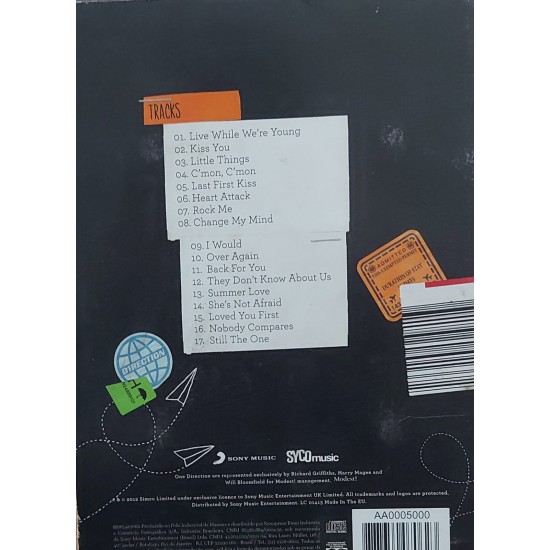 CD One Direction, Take Me Home, Limited Edition, Yearbook, Importado USA