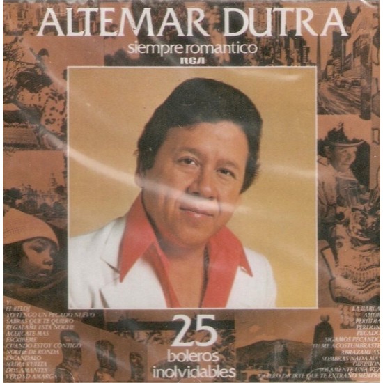 Cd Altemar Dutra, Siempre Romantico, 25 Boleros Inolvidables