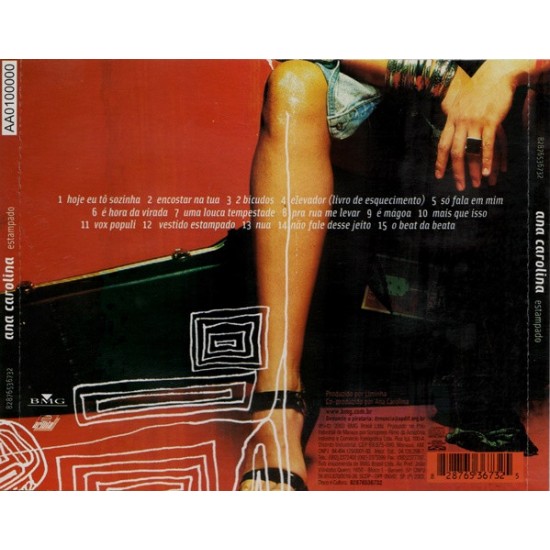 Cd Ana Carolina, Estampado