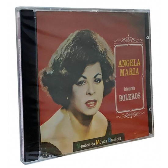 Cd Angela Maria Interpreta Boleros, Memória da Música Brasileira - Lacrado