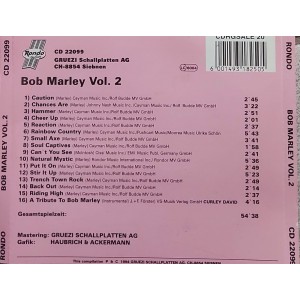 Cd Bob Marley, Volume 2