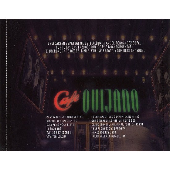 Cd Café Quijano, La Taberna Del Buda