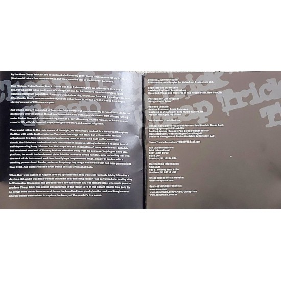 Cd Cheap Trick, Elo Kidders, Sony Music, 1998