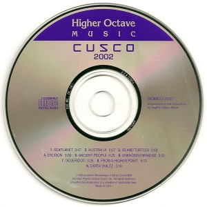 Cd Cusco, 2002 (Importado USA)