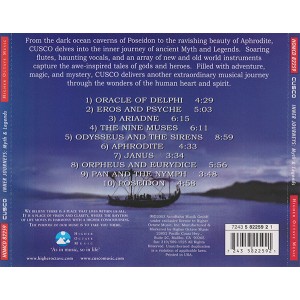 Cd Cusco, Inner Journeys, Myth, Legends, Importado USA, 2003