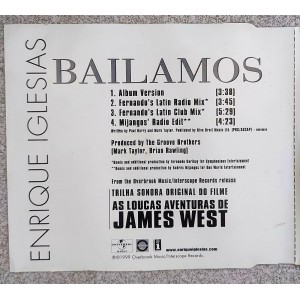 Cd Enrique Iglesias, Bailamos