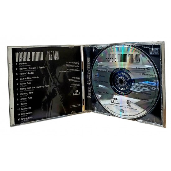 Cd Herbie Mann, The Man, Jazz Collection, 1995