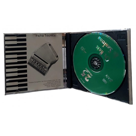 Cd Os Reis da Sanfona, 25 Sucessos