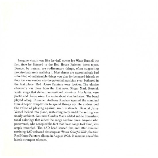 Cd Red House Painters, Retrospective, 2 Cds, Importado USA