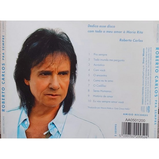 Cd Roberto Carlos, Pra Sempre