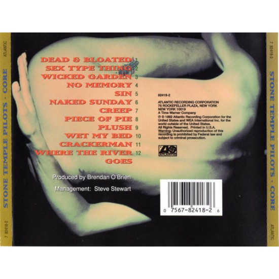 Cd Stone Temple Pilots, Core, 1992 (Importado USA)