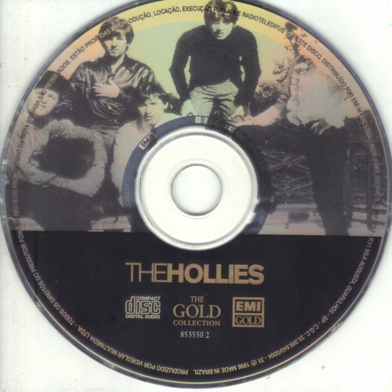 Cd The Best of The Hollies, The Gold of Collection, The Hollies