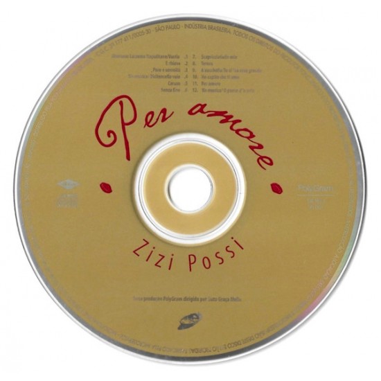 Cd Zizi Possi, Per Amore