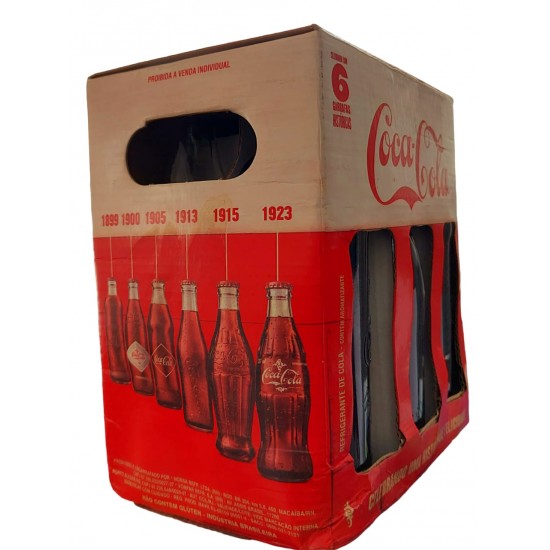 Coca Cola Celebrando Uma História de Felicidade, 6 Garrafas Históricas + 2 Soltas