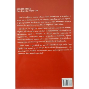 Desobsessão, Francisco Cândido Xavier, Pelo Espírito André Luiz