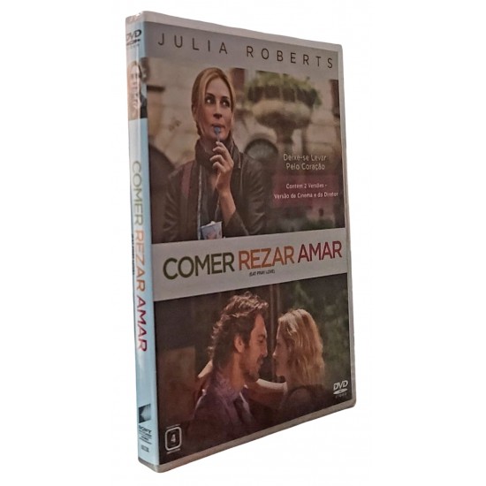 Dvd Comer Rezar Amar, Julia Roberts, Lacrado