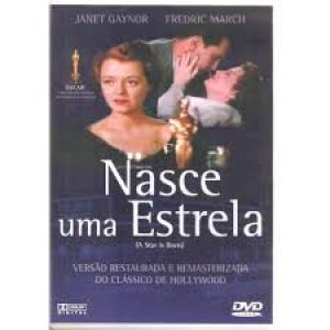Dvd Nasce Uma Estrela, Janet Gaynor, Frederich March