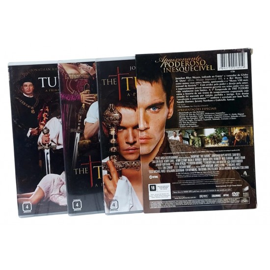 Dvd The Tudors, A Primeira Temporada, 3 Discos, Jonathan Rhys Meyers