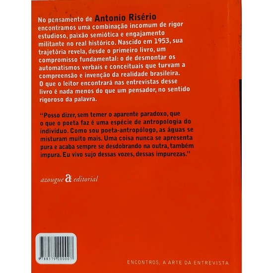 Encontros, Antonio Risério, Francisco Bosco