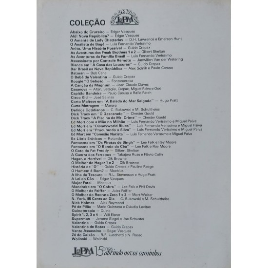 Major Fatal, Moebius, Editora LPM, Edição 1988 - Frete Gratis