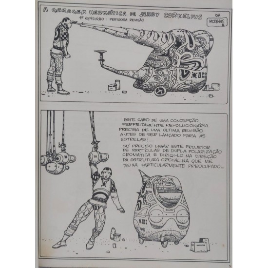 Major Fatal, Moebius, Editora LPM, Edição 1988 - Frete Gratis