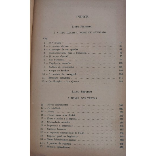 Do Fundo da Noite, Jan Valtin, Volume 1 e 2 - Completo, Capa de Luxo Verde em Percalux, Com Letras Douradas