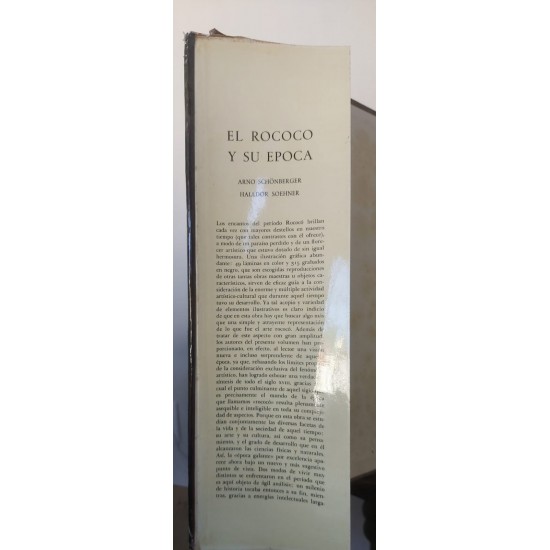 El Rococo Y Su Epoca, Arno Schonberger, Halldor Soehner, Capa Dura, Formato Grande, Edição 1963