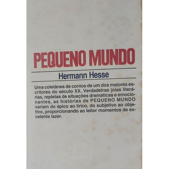 Pequeno Mundo, Hermann Hesse - Frete Grátis