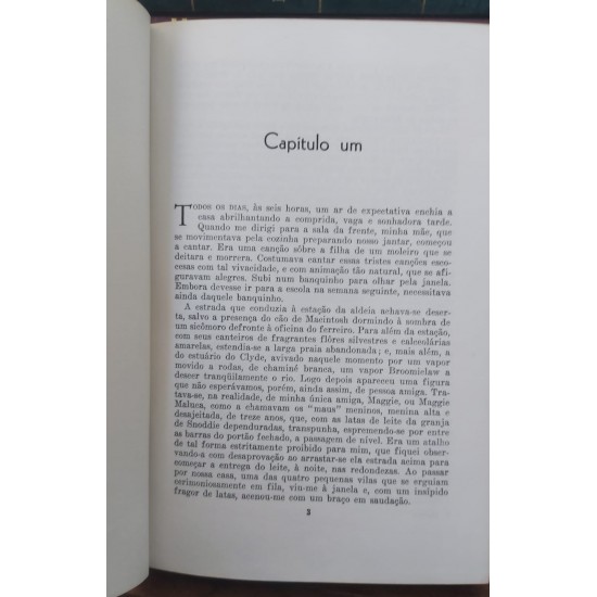 Sombras Numa Vida, A. J. Cronin, Edição de 1966, Capa de Couro, Frete Grátis