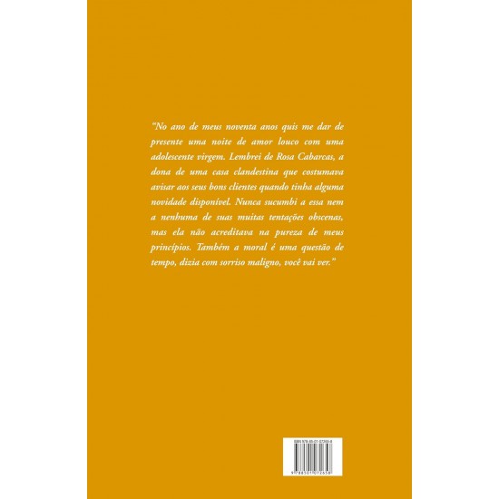 Memória de Minhas Putas Tristes, Gabriel Garcia Márquez