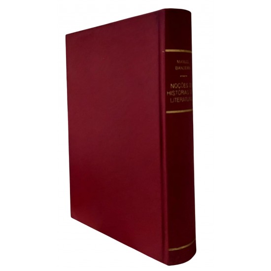 Noções de História das Literaturas, Manuel Bandeira, Primeira Edição de 1940, Capa de Luxo