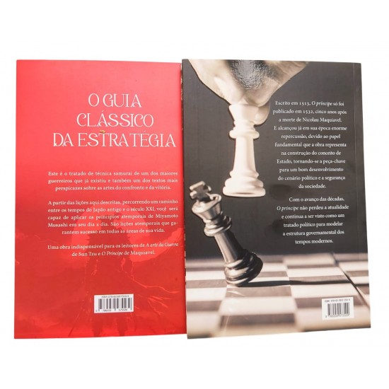 O Livro dos Cinco Anéis + O Príncipe, Miyamoto Musashi, Nicolau Maquiavel