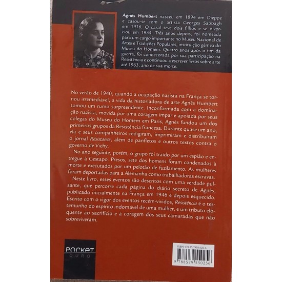 Resistência. A História de Uma Mulher que Desafiou Hitler, Agnes Humbert