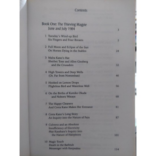 The Wind-Up Bird Chronicle, Haruki Murakami