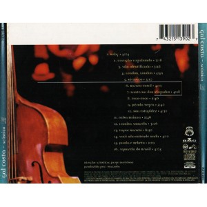 Cd Gal Costa, Acústico MTV