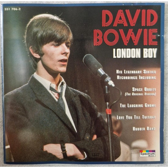 Cd David Bowie, London Boy, Importado Inglaterra