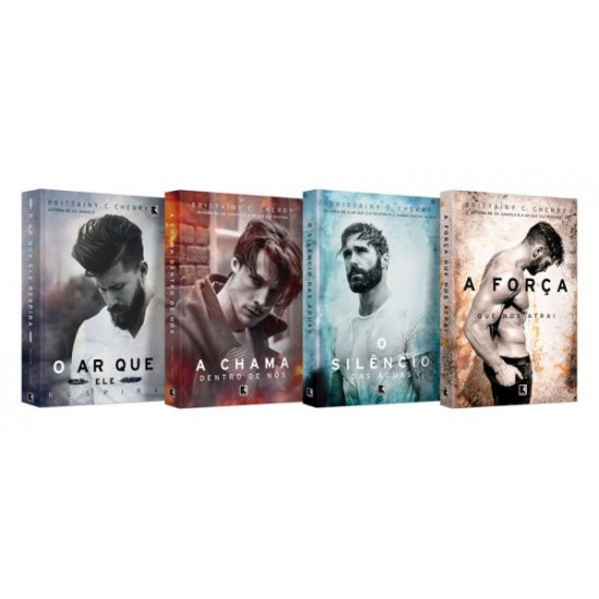 Série Elementos, Brittainy C. Cherry, Box com 4 Livros